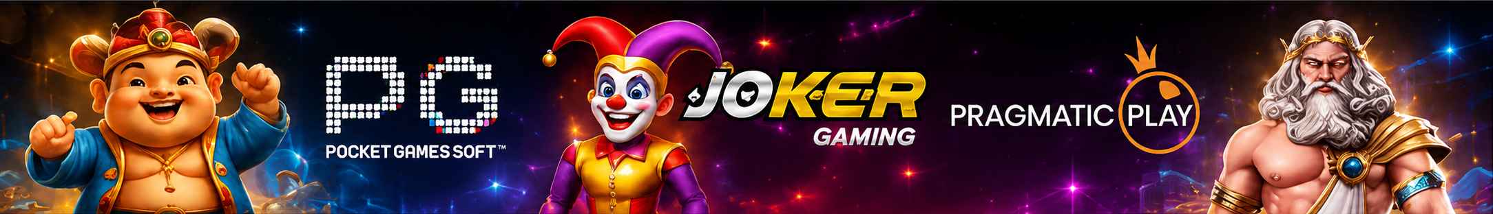 ค่ายเกมสล็อตออนไลน์ UFABET PG Soft Joker Gaming Pragmatic Play